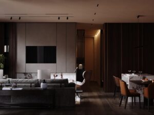 Проект гостиной от Studio Sphera