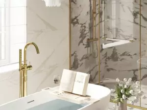 Ванная комната в загородном доме - IROOMS.design