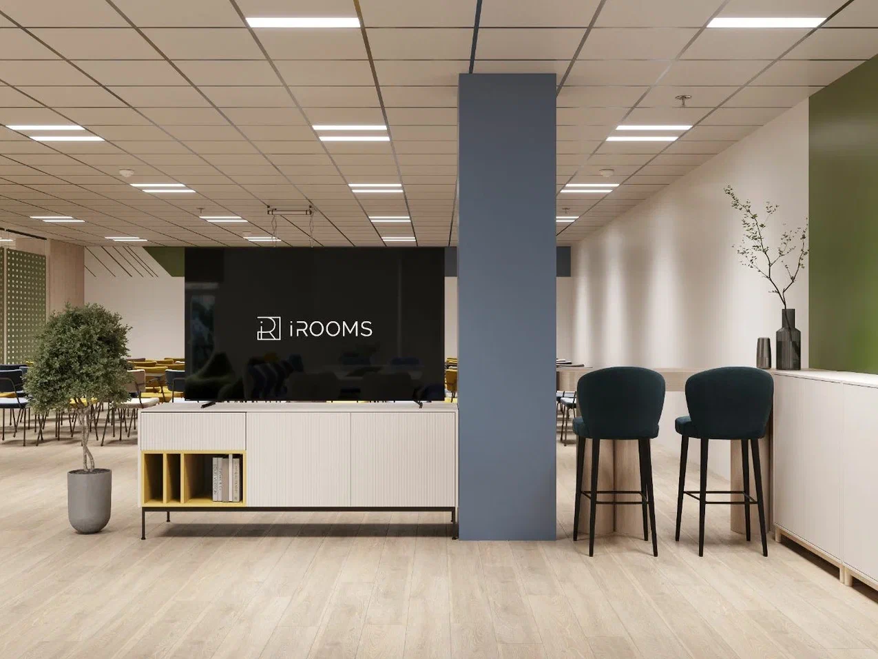 Зона отдыха и ожидания PepsiCo - IROOMS.design — изображение 14