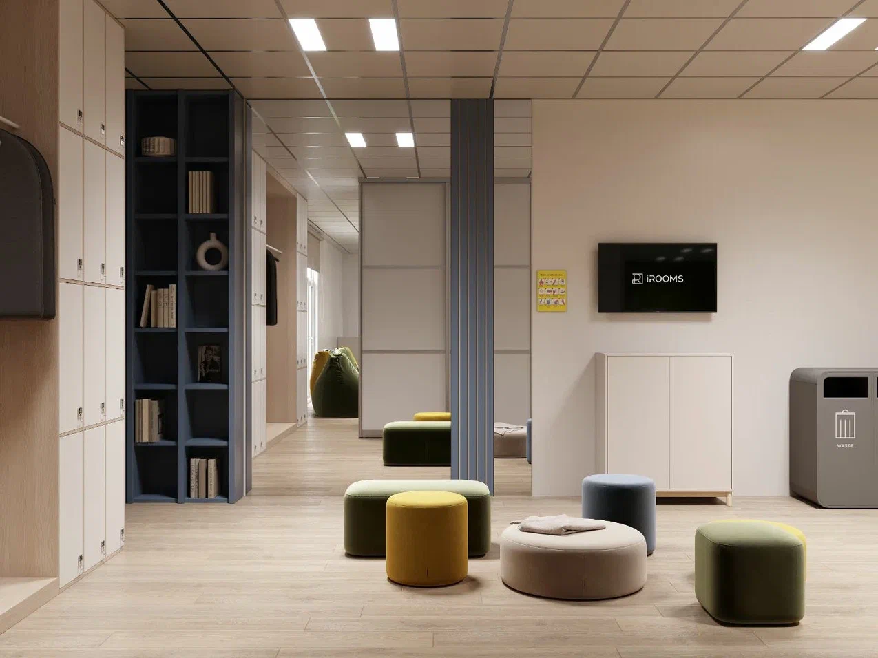 Зона отдыха и ожидания PepsiCo - IROOMS.design — изображение 12